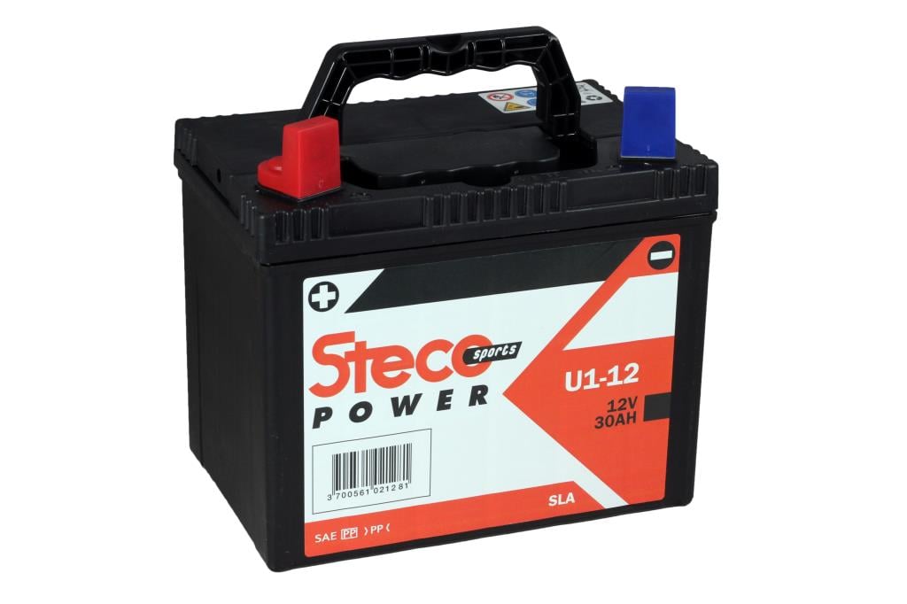 Batterie tondeuse (Batterie tondeuse à gazon) Steco Powersports ref. U1-12-SLA